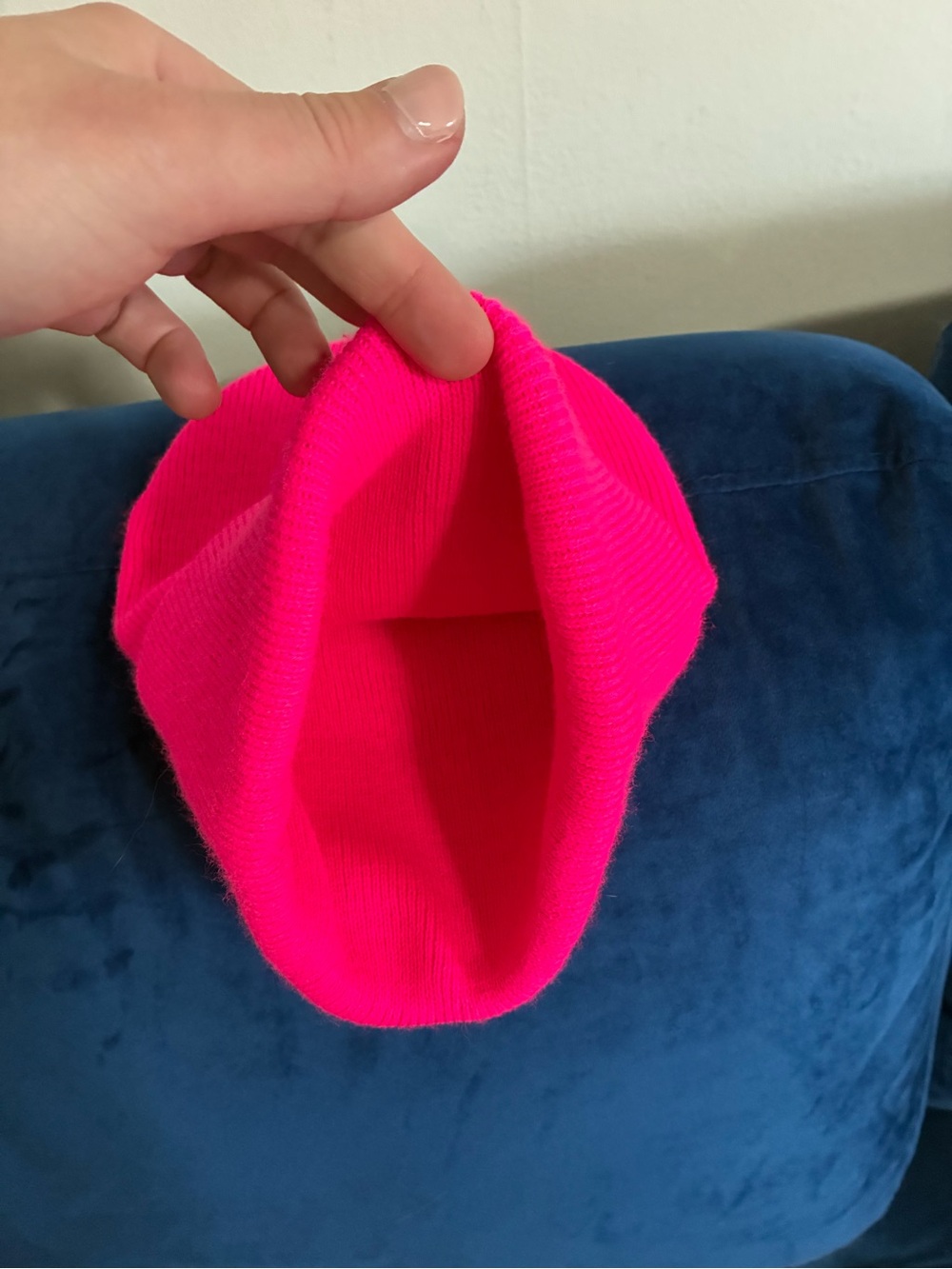 Carhartt Cuffed Knit Beanie - Hot Pink - Picture 3 of 3